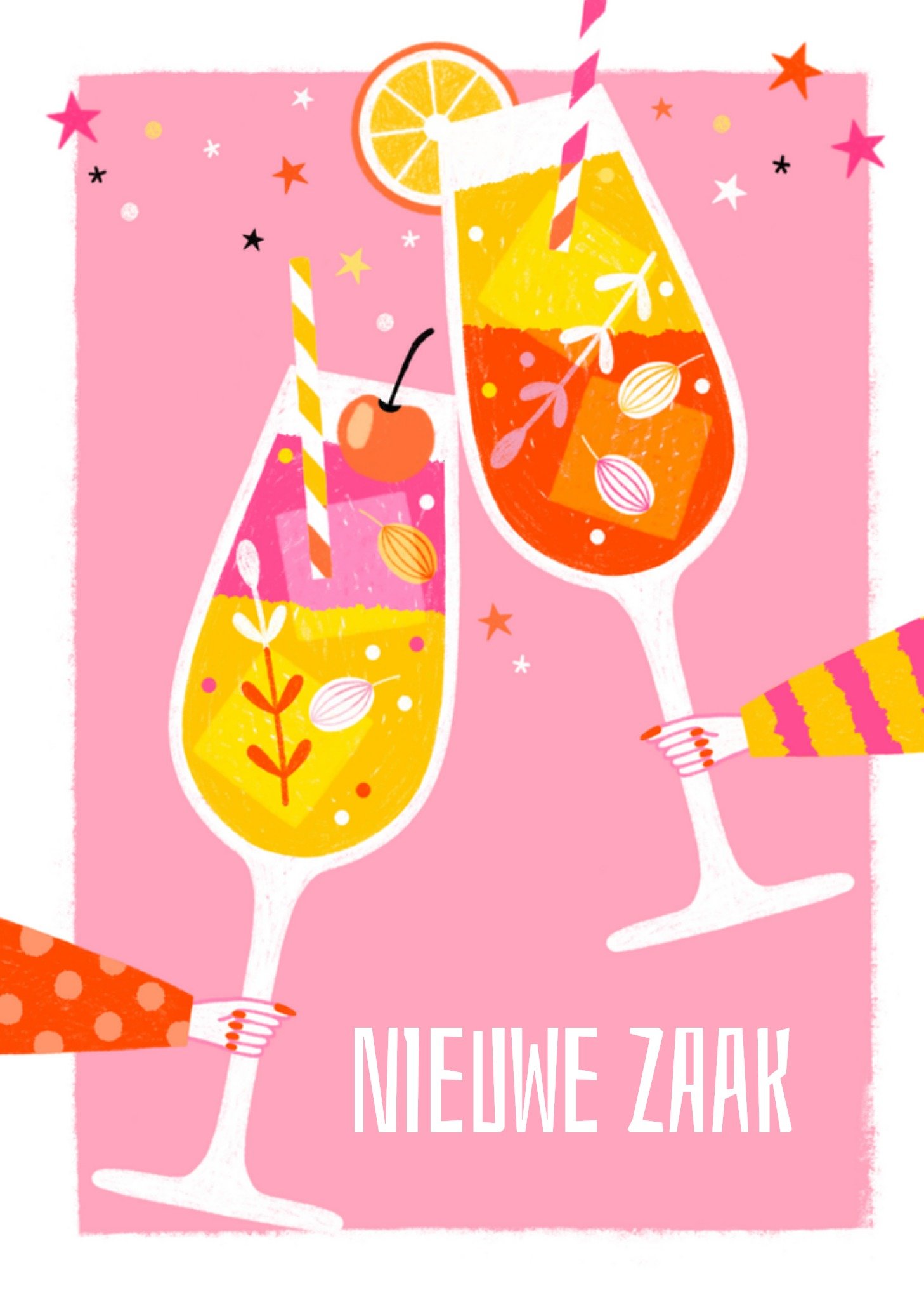 Nieuwe zaak kaart Dochter Kaart Marieke Witke