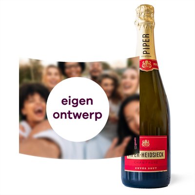 Piper Heidsieck | Brut | met eigen ontwerp | 750 ml