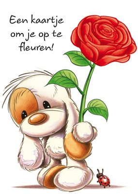 TMS | Sterkte kaart | roos | schattig