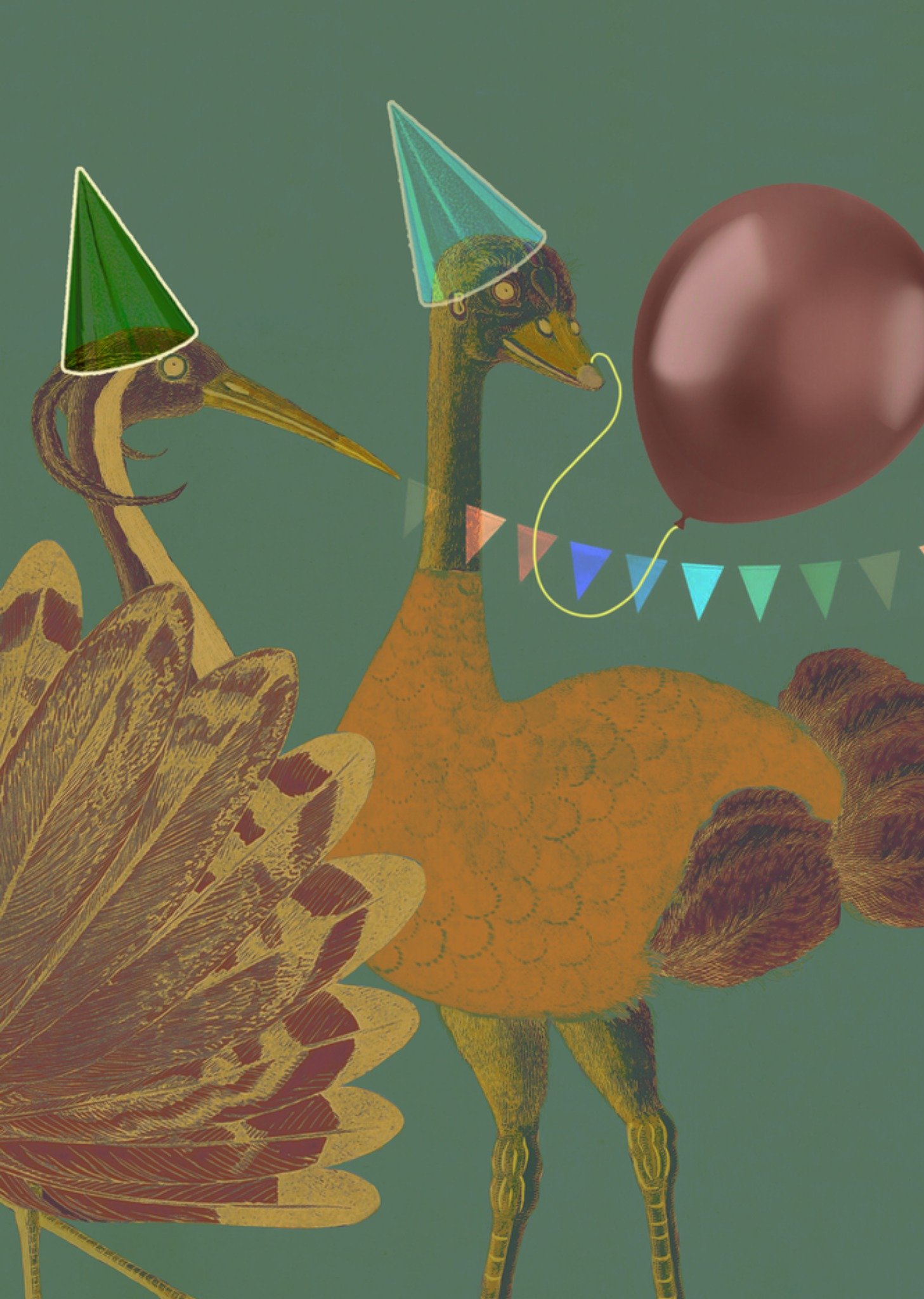 Verjaardagskaart Feestdieren Kaart NIN-NIT