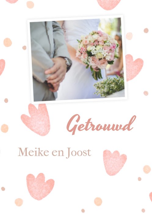 Huwelijkskaart | Greetz | Lief