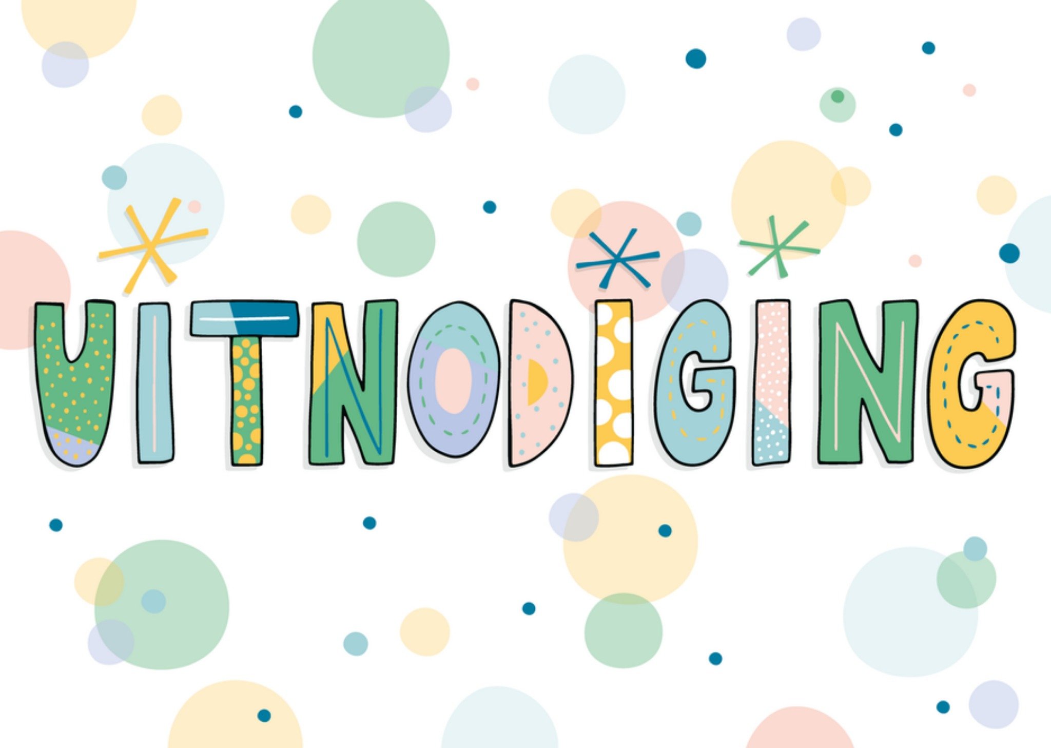 Verjaardagsfeest kleurrijk Kaart Funny Side Up