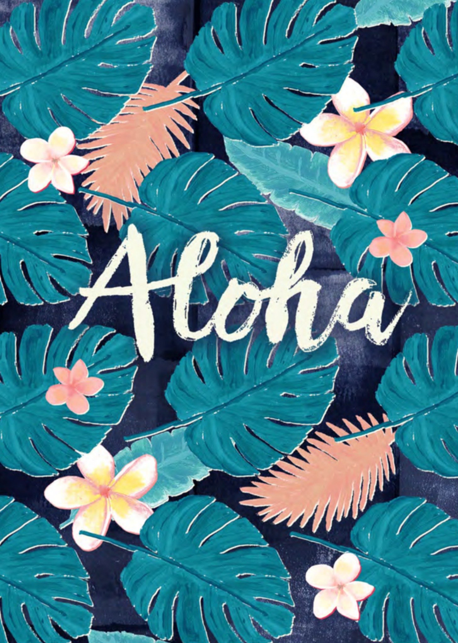 Verjaardagskaart Aloha Greetz