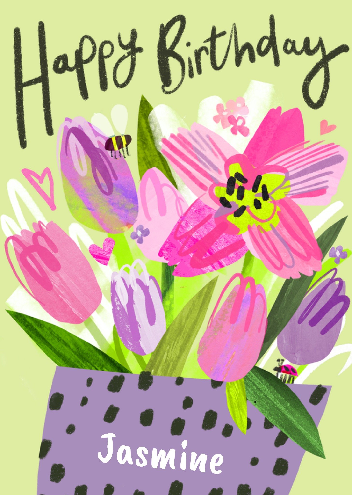 Greetz Jungle Studio Verjaardagskaart Spring Standard Card