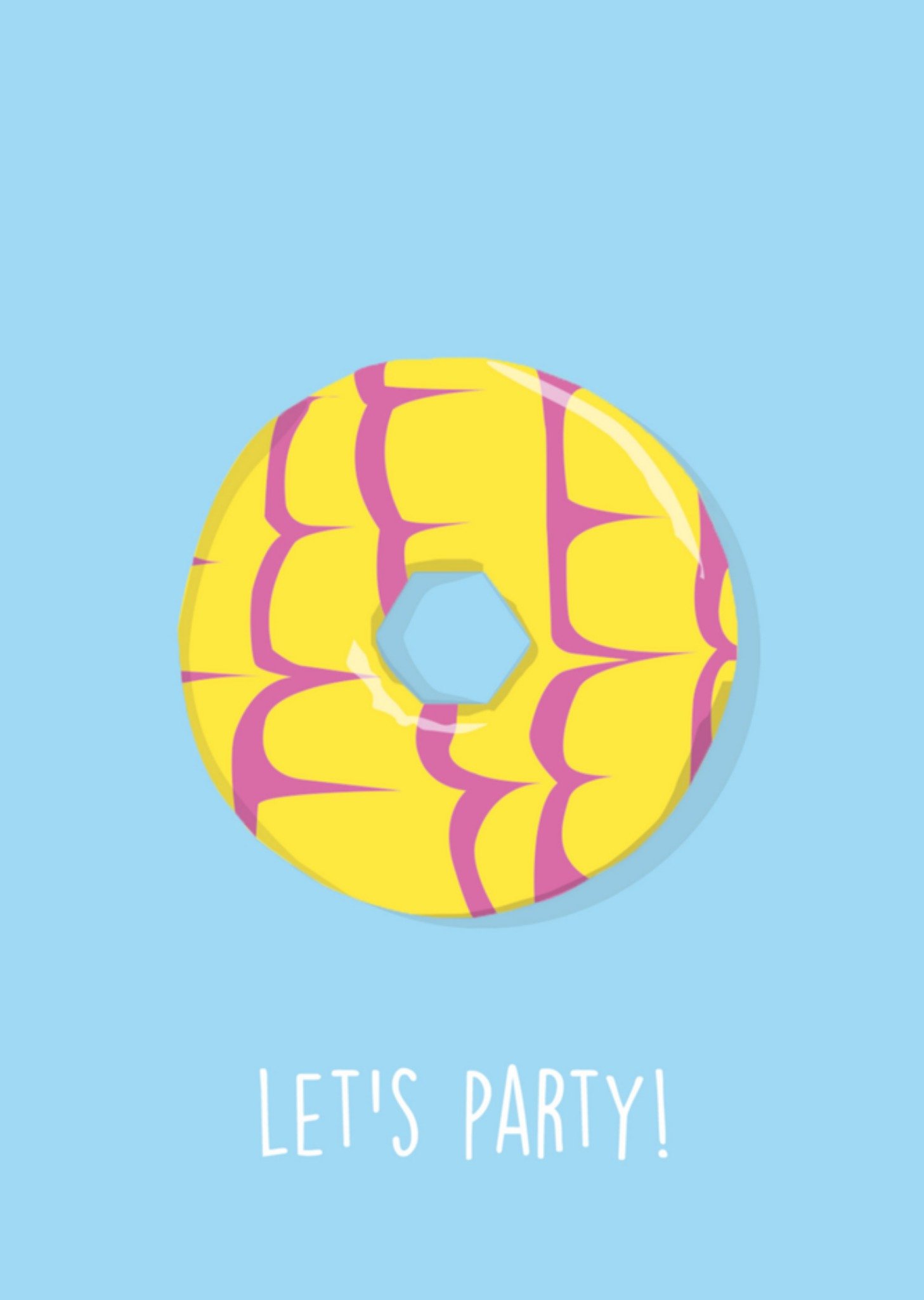 Verjaardagskaart donut Kaart Rumble Cards