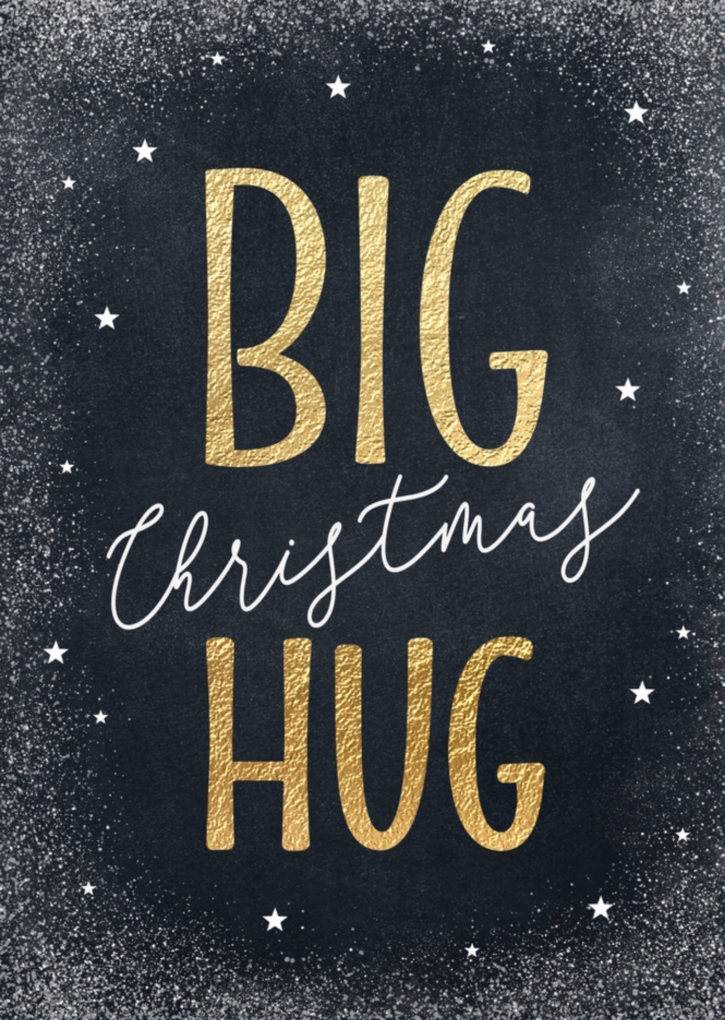 Kerstkaart Goud Luckz