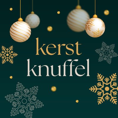 Papercute | Nieuwjaarskaart | Kerst Knuffel