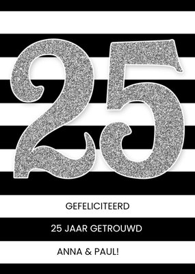 Greetz | Huwelijksjubileum | 25 jaar getrouwd