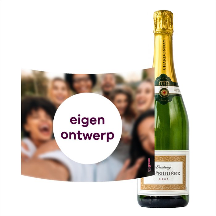 Perriere | Brut Chardonnay | Met eigen ontwerp | 750ml