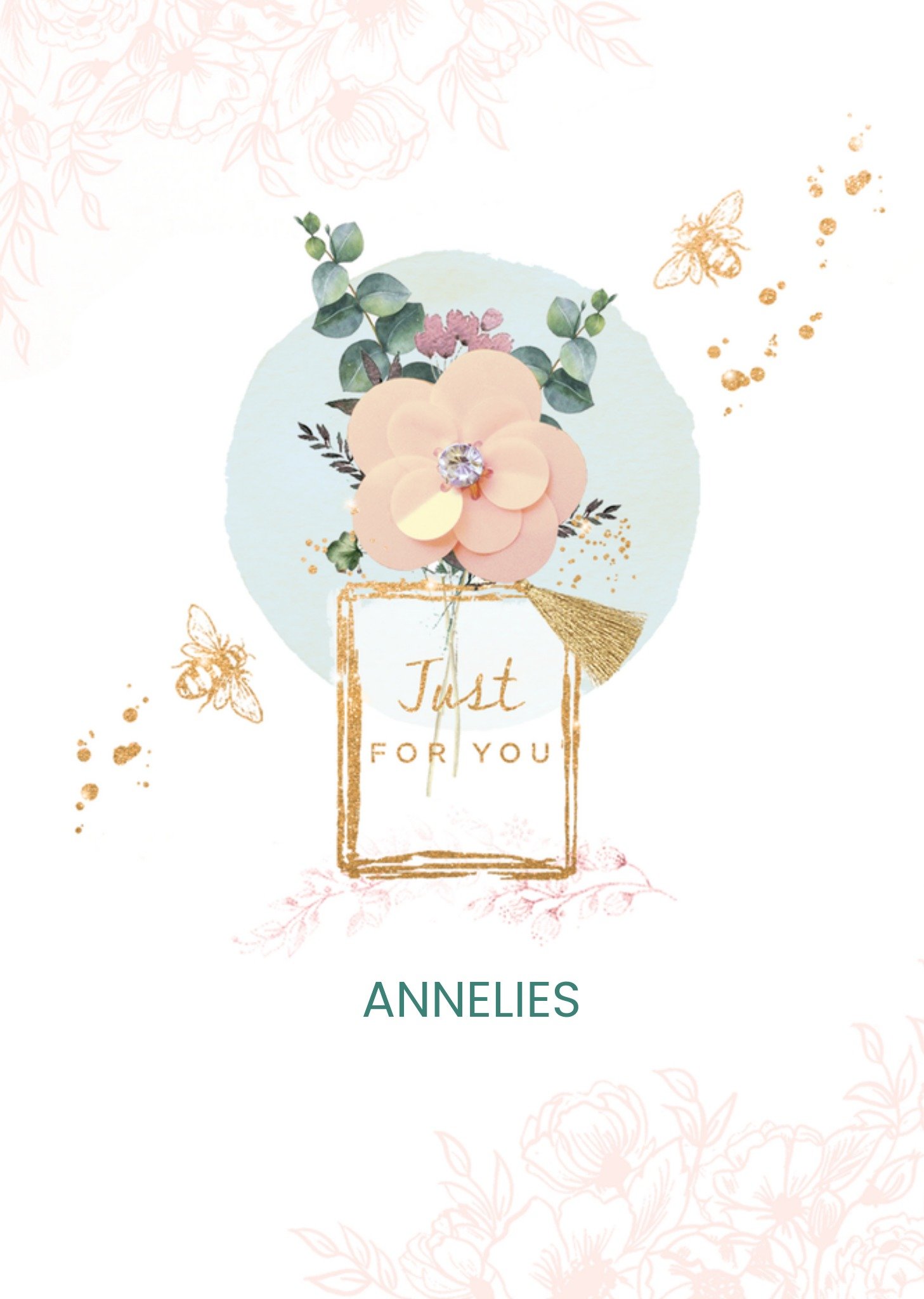 Verjaardagskaart Parfumflesje Kaart UK Greetings