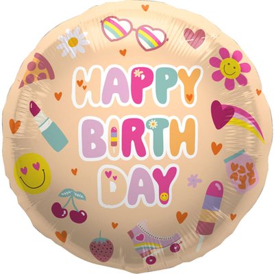 Ballon | Happy Birthday - Boho