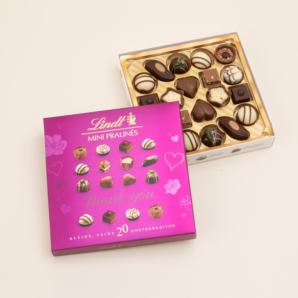 Lindt | MINI PRALINES | Thank You | 100 gram