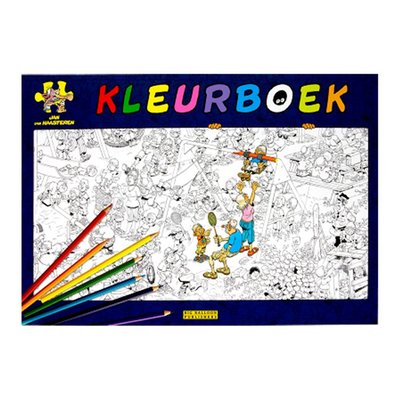 Jan van Haasteren kleurboek