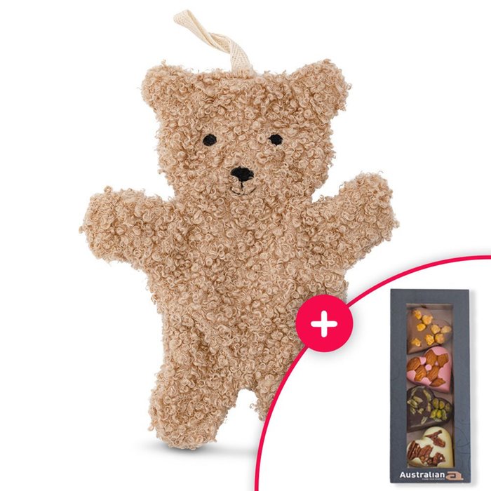 Jollein Speendoekje Teddybeer | Australian 4 hartjes 100g