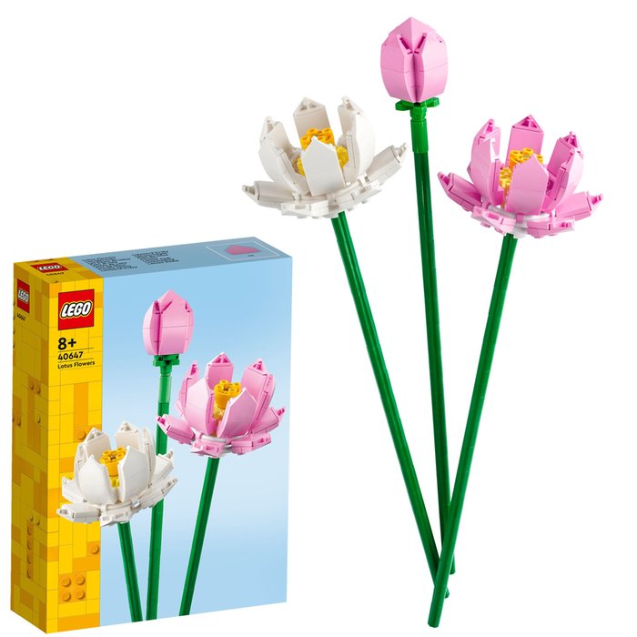 Lego | Icons |  Lotusbloemen