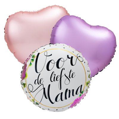 Ballonnen tros | Voor de liefste mama