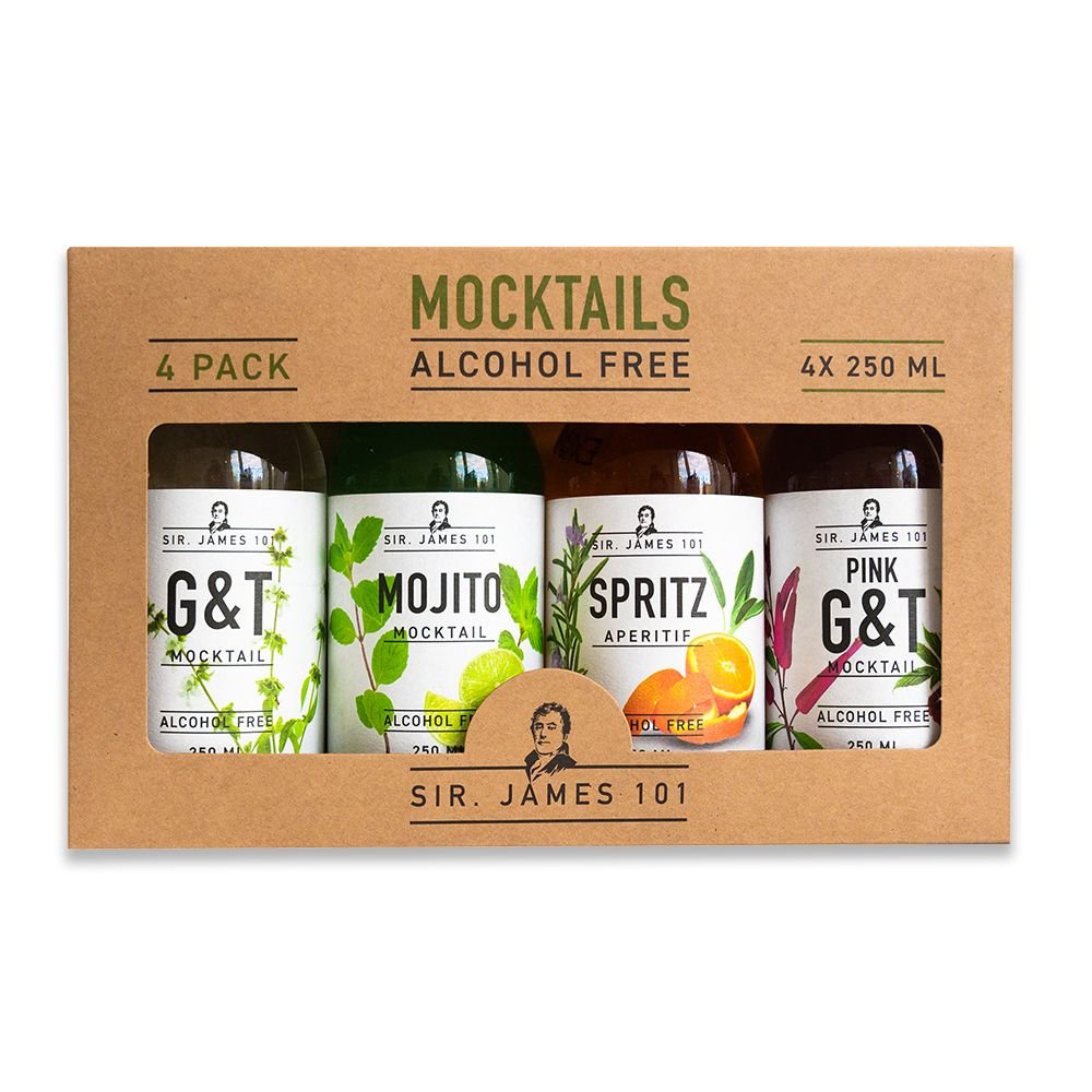 Sir. James 0.0% mocktails 4x 250ml Greetz