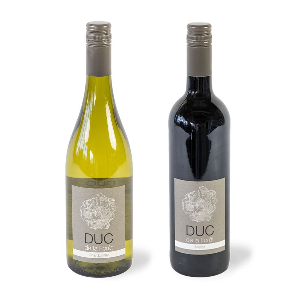 Duc de la Foret Chardonnay en Merlot 1500 ml Duc de la Forêt