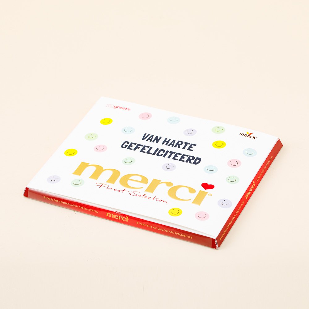 Finest Selection Gefeliciteerd 250g Merci