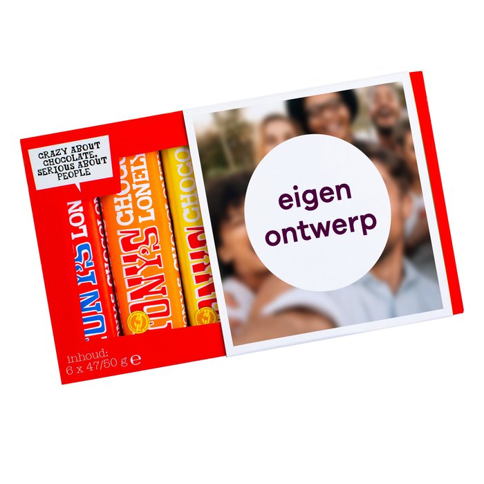 Tony's Chocolonely | Proeverijtje | Eigen ontwerp | 288g