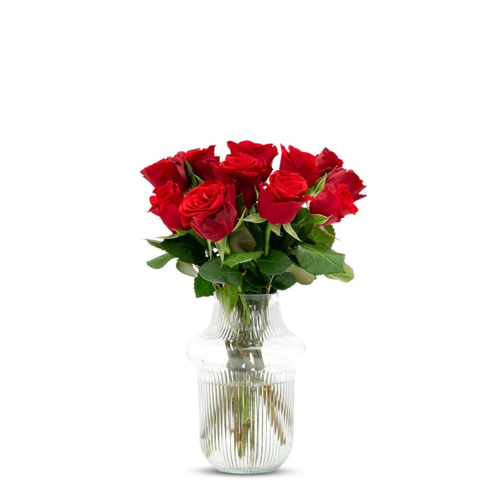 Brievenbusbloemen Rode Rozen Greetz