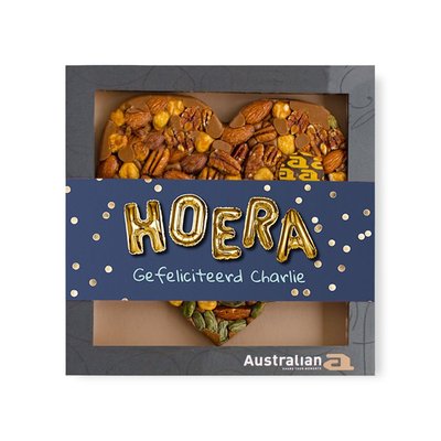 Australian Hart | Melk Noten | Hoera | 220 g