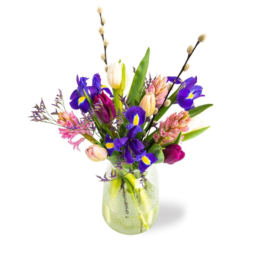 Brievenbusbloemen Voorjaarsmix Greetz
