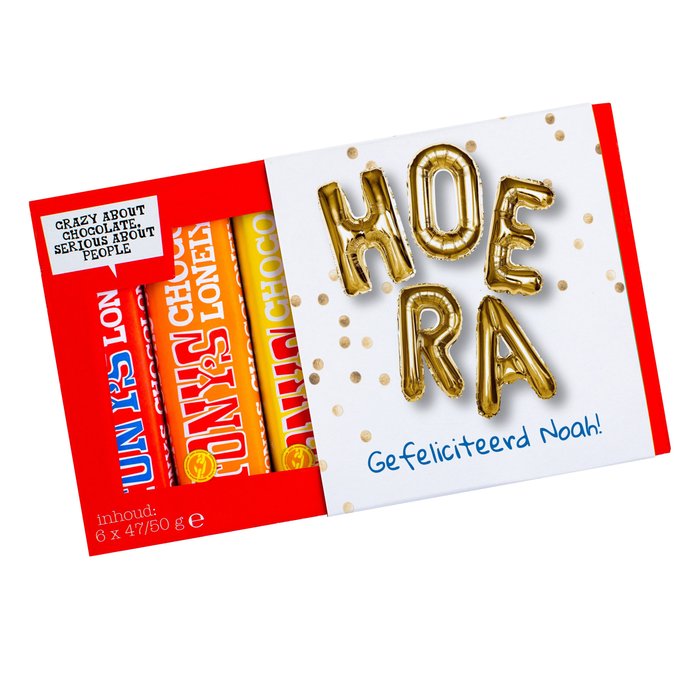 Tony’s Chocolonely | Proeverijtje | Hoera | 300g