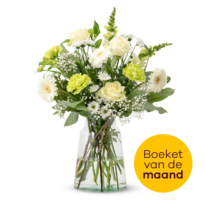 Boeket Waardevol Wit | M/L