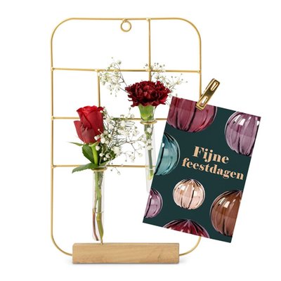 Brievenbus giftset | Versbloemen