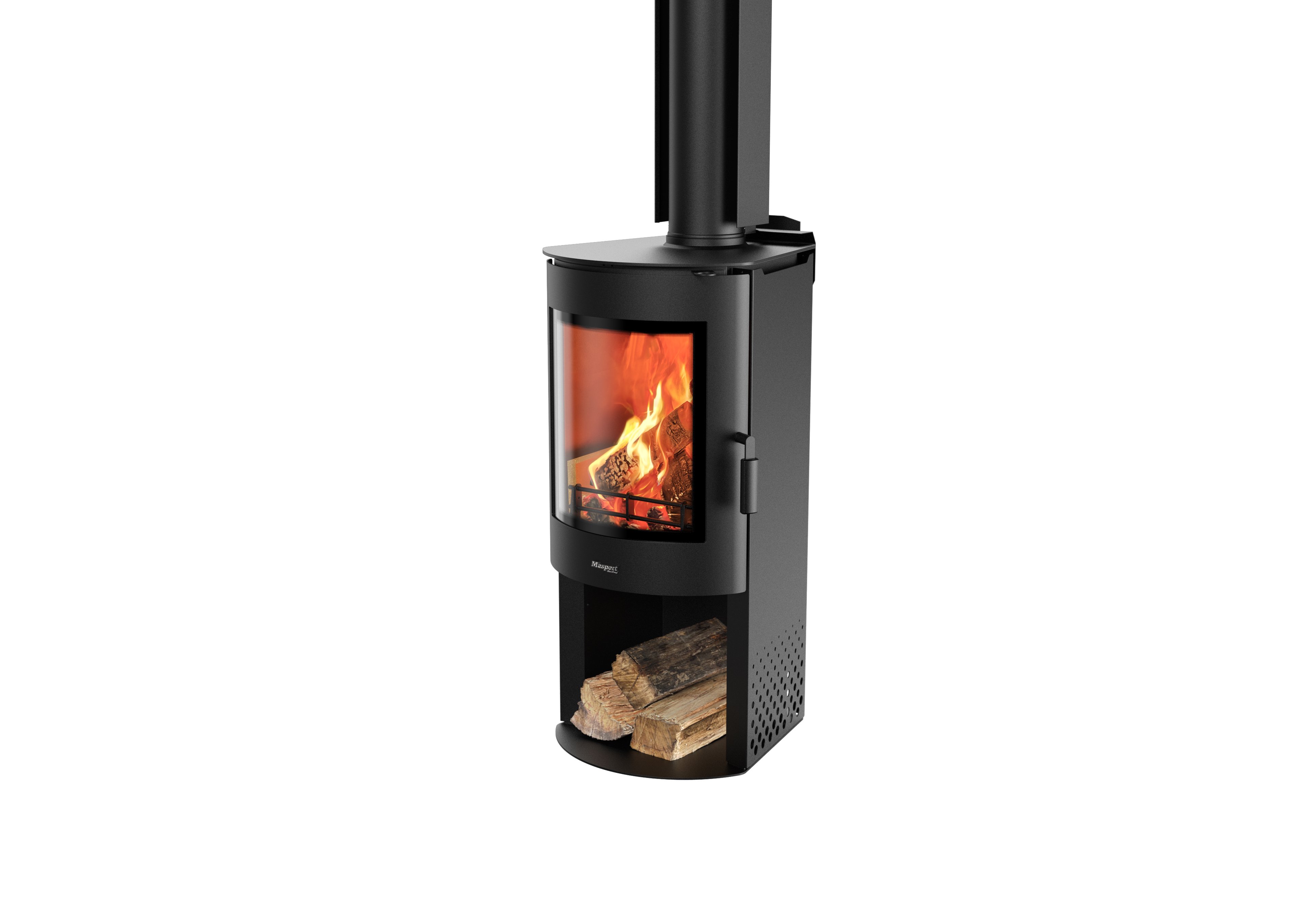 Akaroa MK II : Freestanding ultra-low emissions(ULEB) wood