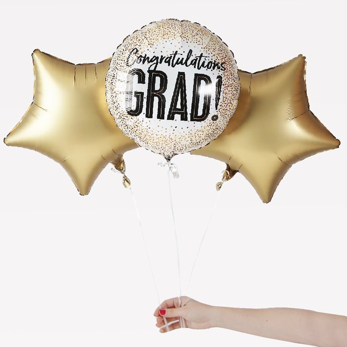 Congrats Grad Balloon Trio