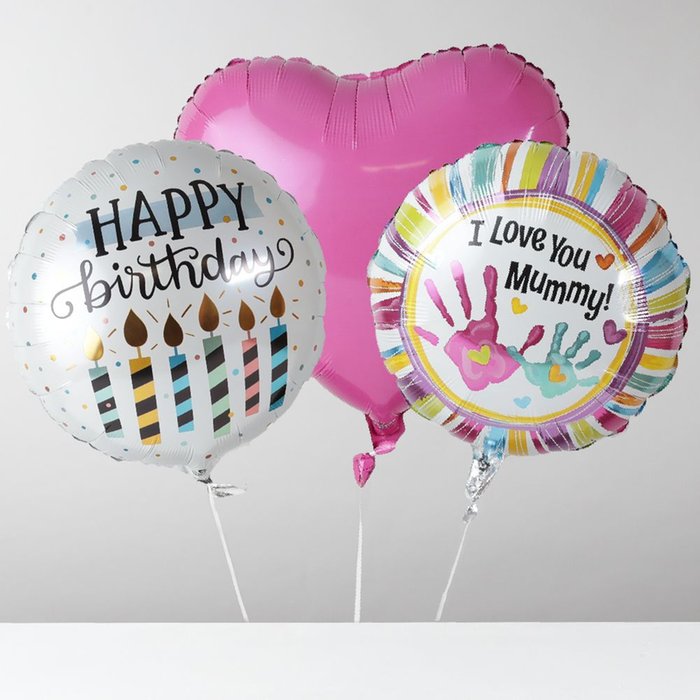 Happy Birthday Mummy Balloon Bouquet