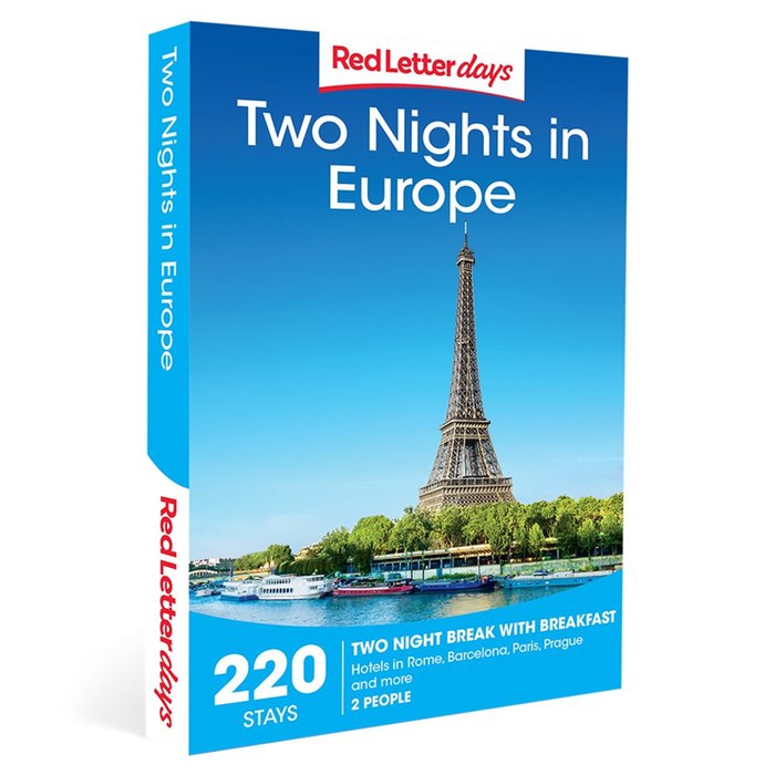 Two Nights in Europe Gift Experience