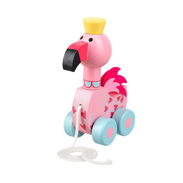 Flamingo Pull Along