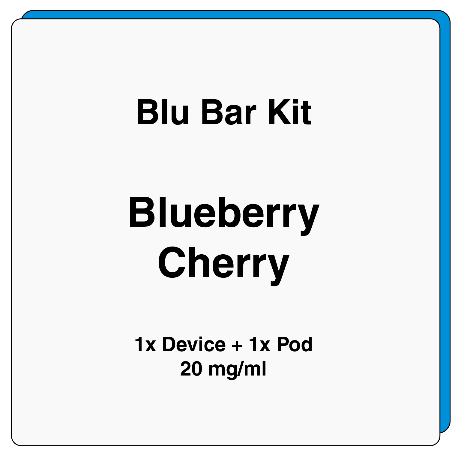 Buy Blueberry Cherry Pod Vape Starter Kit
