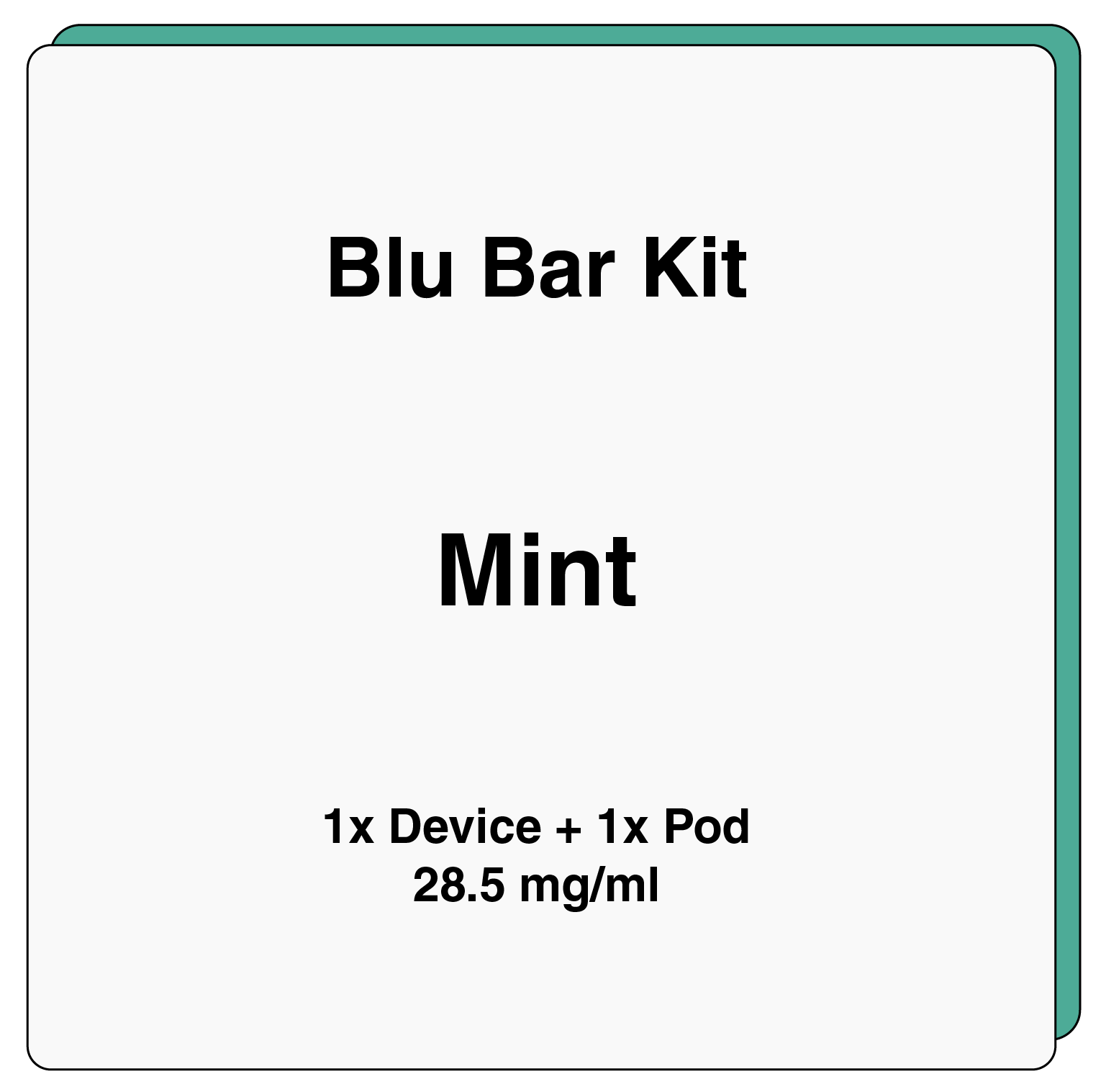 Buy Mint Pod Vape Starter Kit