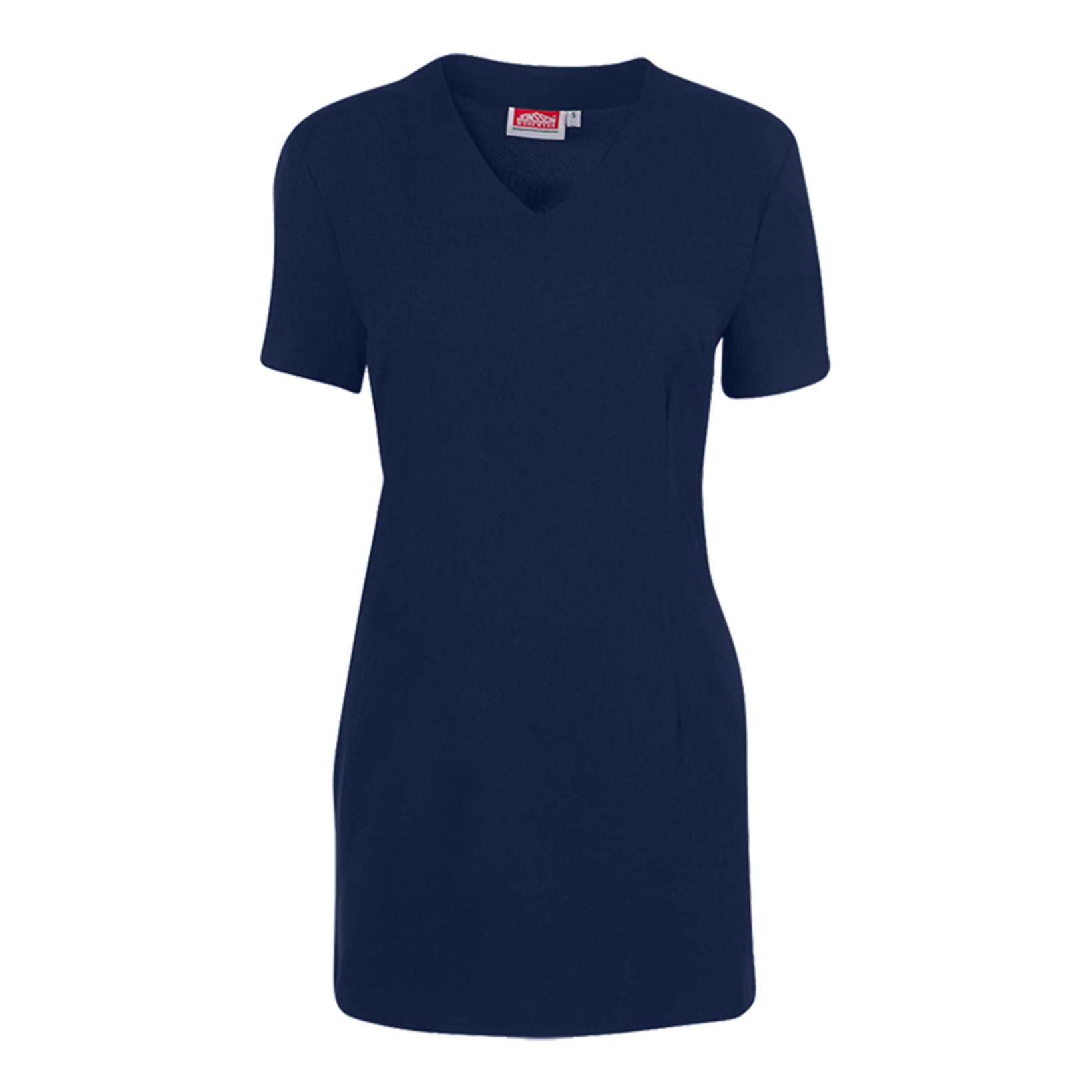 Women's Tunic Slip Jacket / Workwear X-Top – Exner, Sizes XS To 5XL (73% Polyester, 22% Viscose, 5% Spandex)