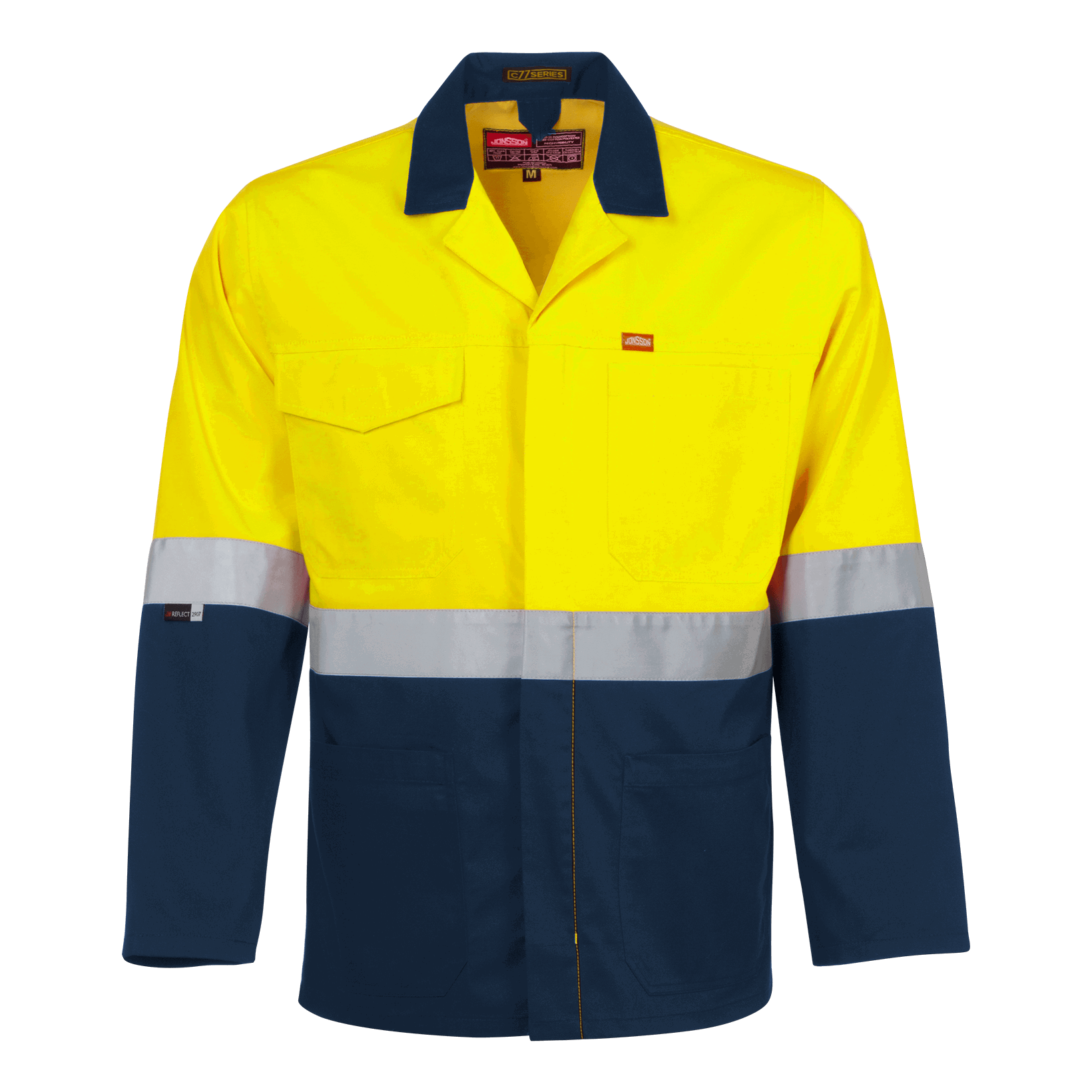 Shop for Two-Tone Reflective Work Jacket | Jonsson Workwear
