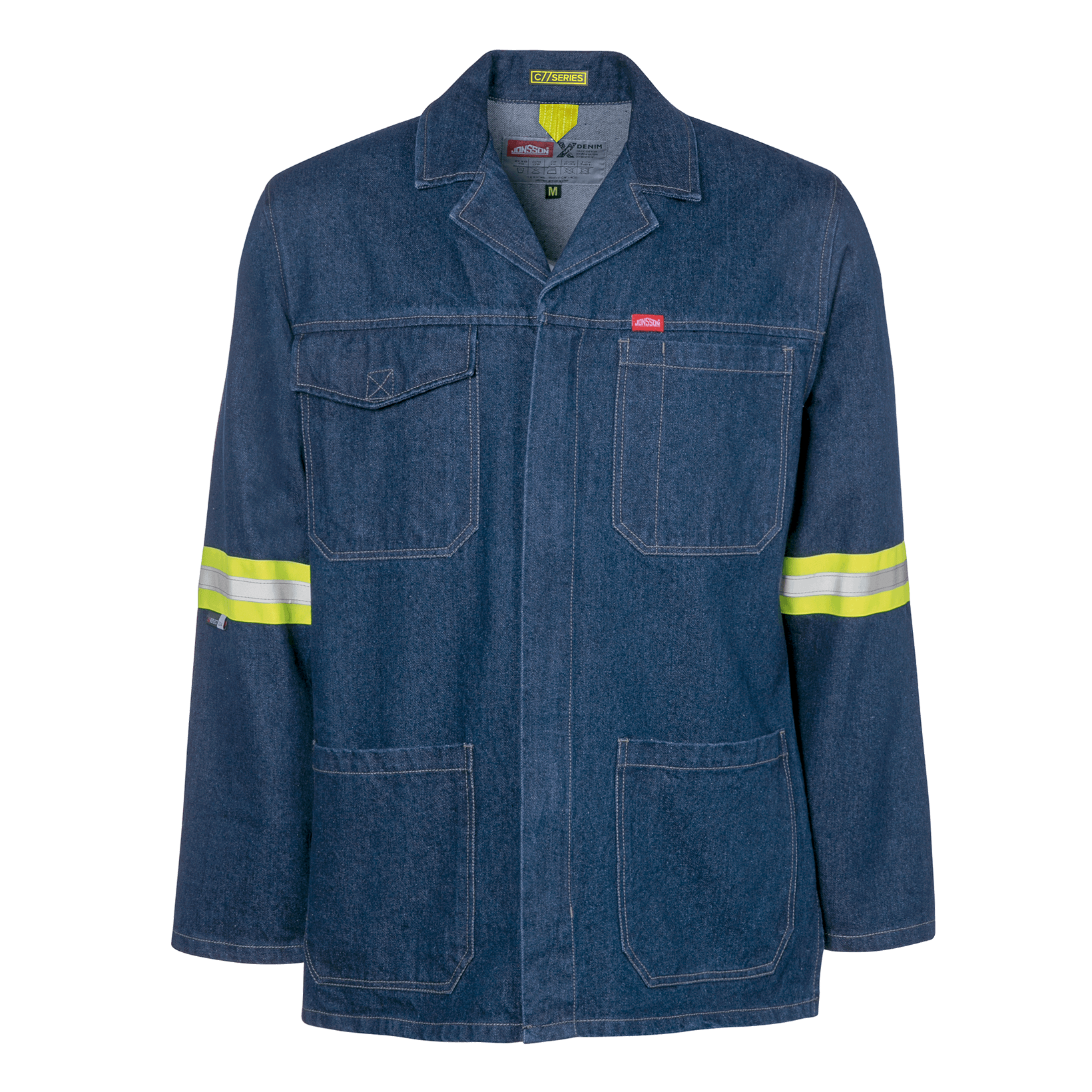Shop for Denim Reflective Work Jacket | Jonsson Workwear