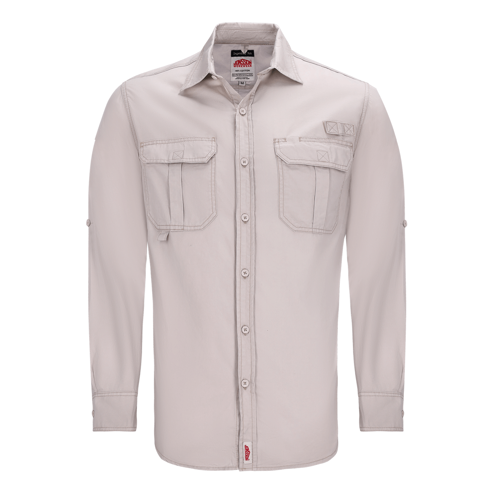 【保存版】 Sleeve Long Vented Shirt Workwear Jonsson | WorkUtility&SafetyClothing