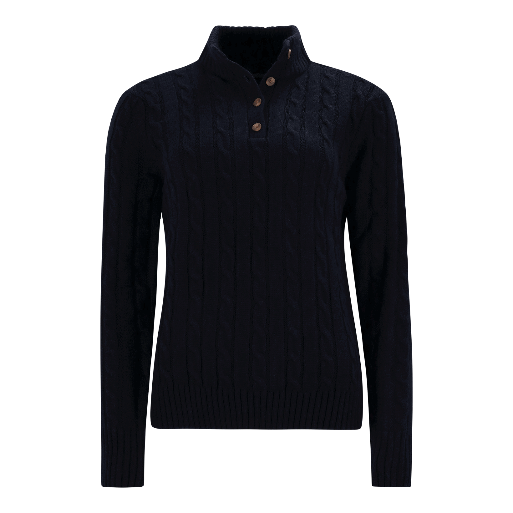 Shop for Women's Cable Knit Button Up Jersey | Jonsson Workwear