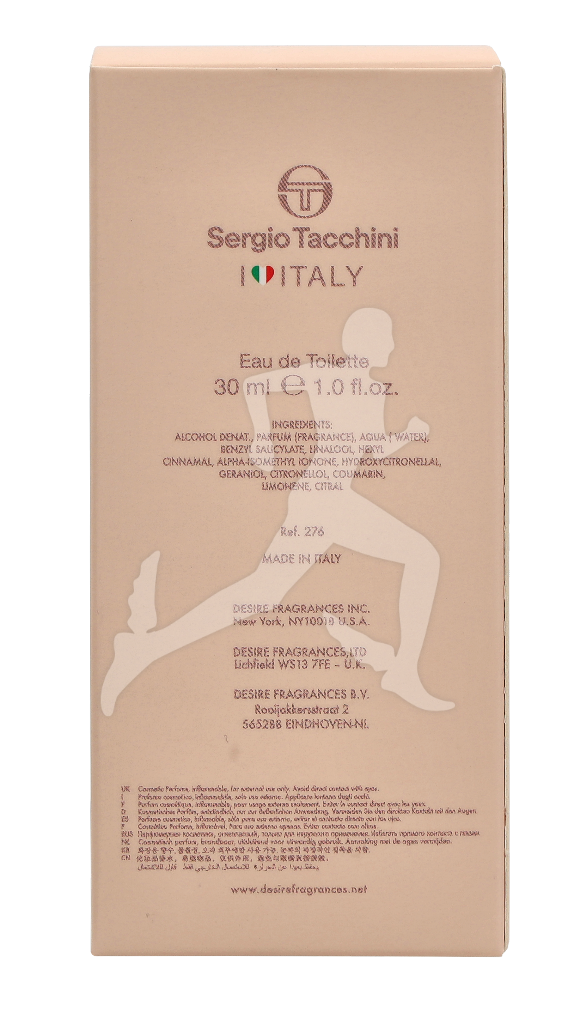 Sergio Tacchini I Love Italy For Women Edt Spray