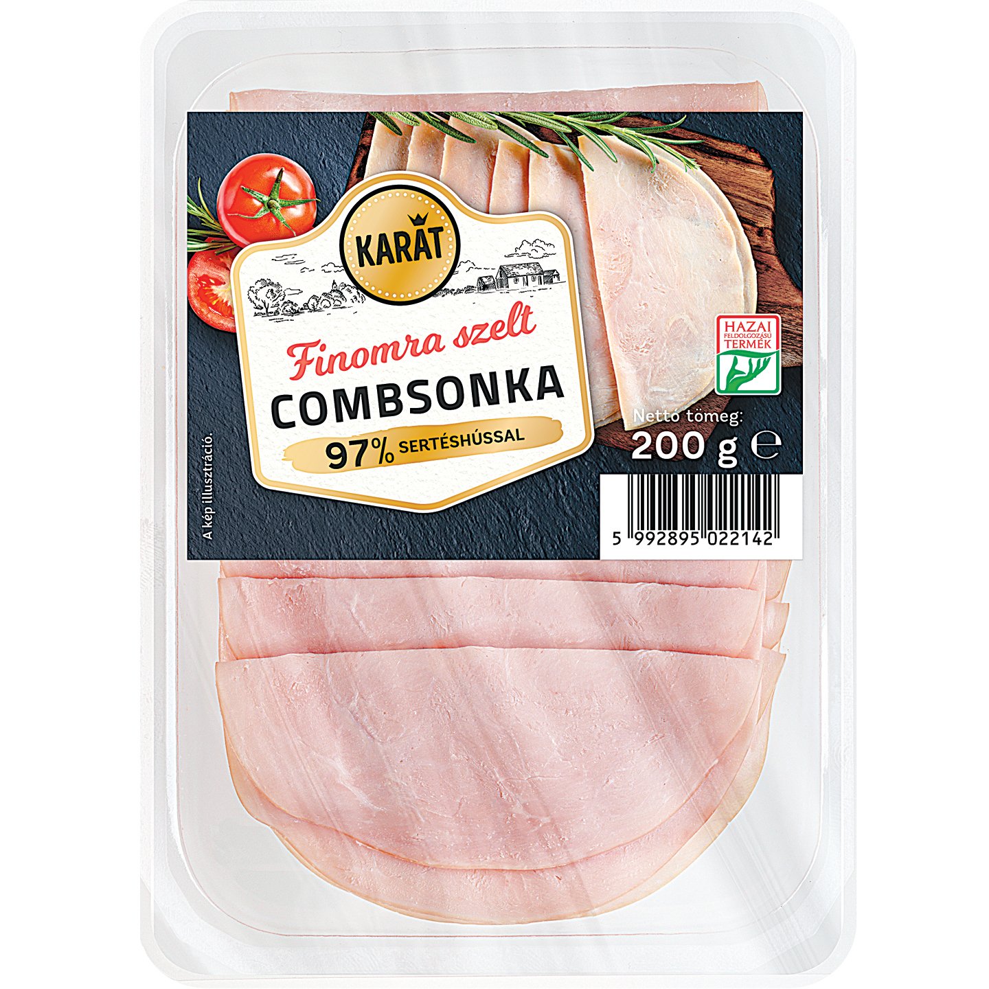 Karát Finomra Szeletelt Combsonka