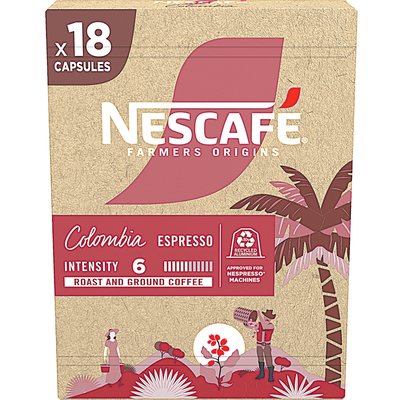 NESCAFÉ FARMERS ORIGINS COLOMBIA KÁVÉKAPSZULA termékképe