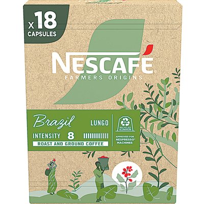 NESCAFÉ FARMERS ORIGINS BRAZIL KÁVÉKAPSZULA termékképe