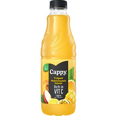CAPPY TRÓPUSI MULTIVITAMIN GYÜMÖLCSLÉ +50 FT BETÉTDÍJ termékképe