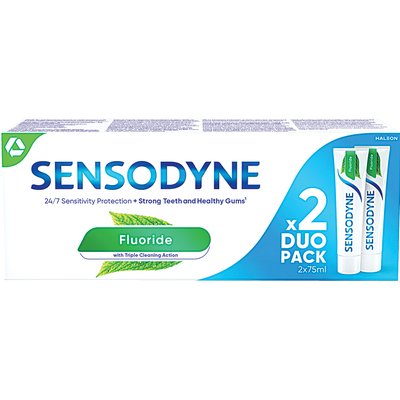SENSODYNE FLUORIDE FOGKRÉM DUOPACK termékképe