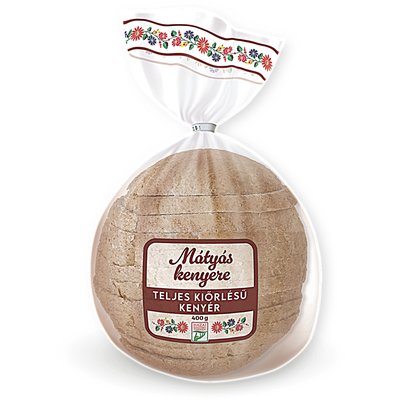 MÁTYÁS KENYERE 400G TELJ.KIŐRL. termékképe