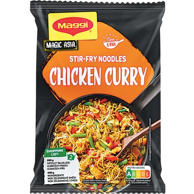 MAGGI CURRYS CS.ÍZŰ PIR.TÉSZTA 185G termékképe